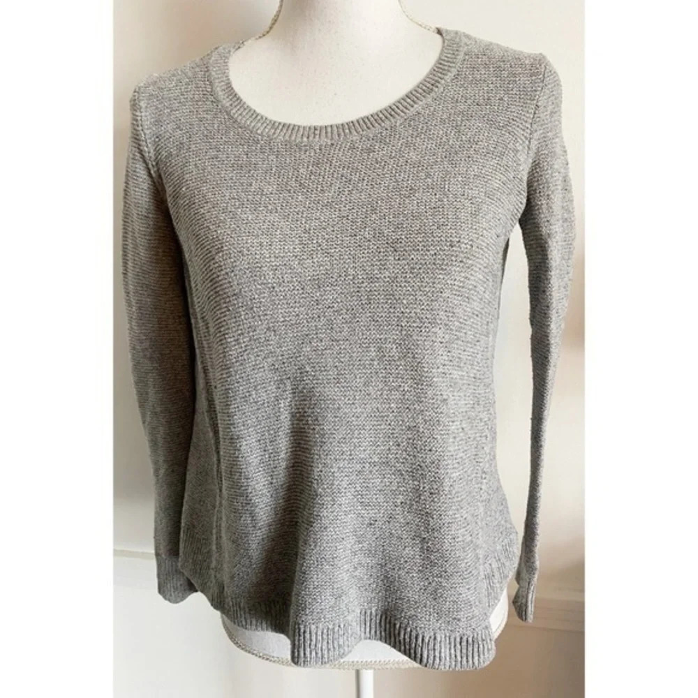 Madewell • Grey Riverside Texture Sweater